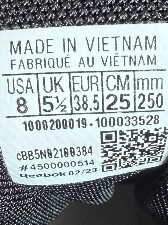 Reebok Nano X3 Adventure Feel Good Blue White Womens Sz 8 - EUC VERY NICE - Picture 9 of 9